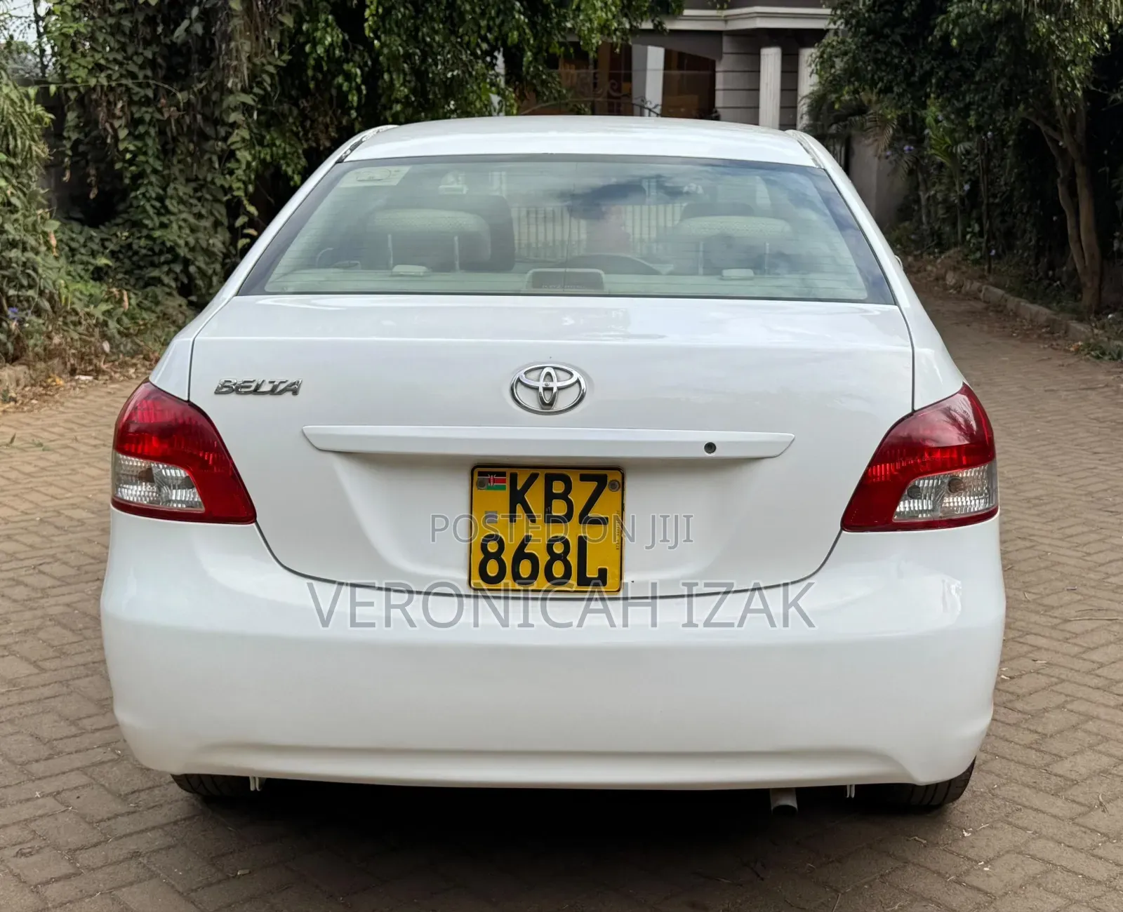 Toyota Belta 2007 White