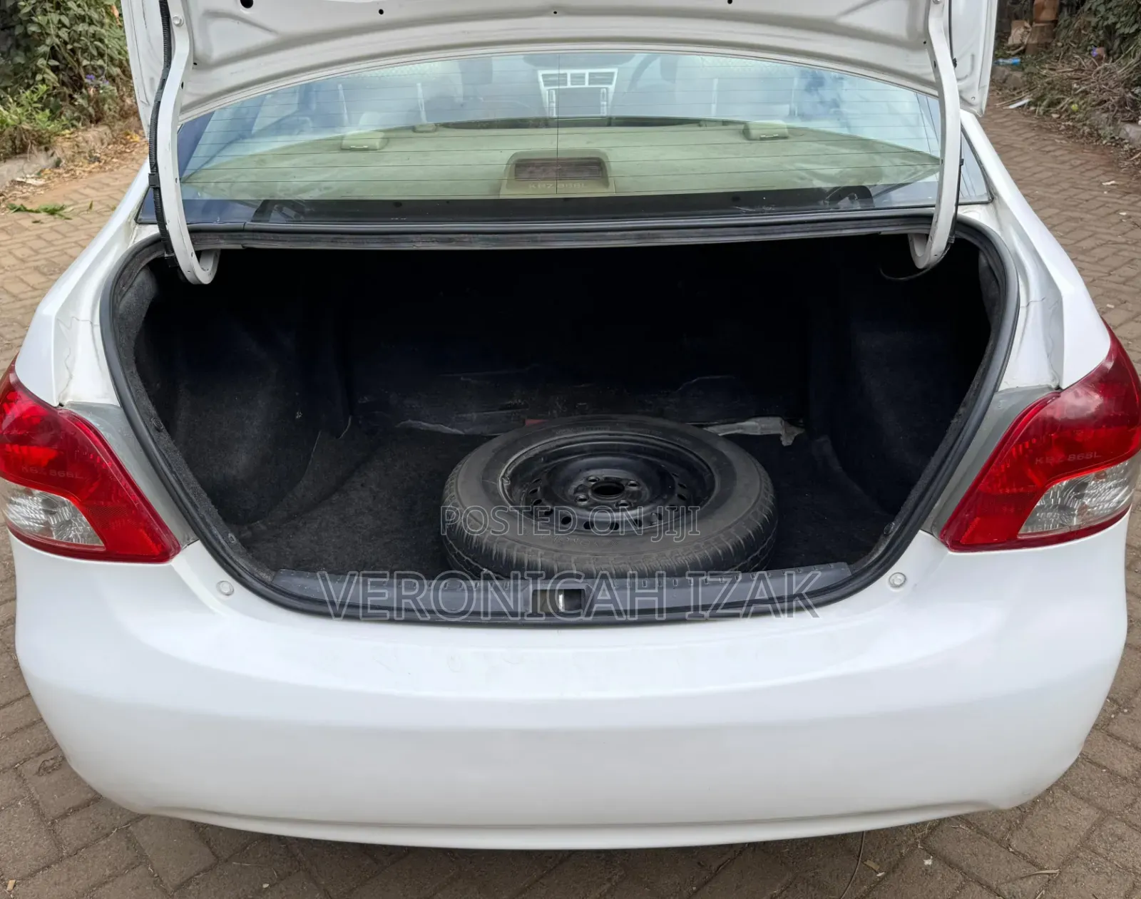 Toyota Belta 2007 White