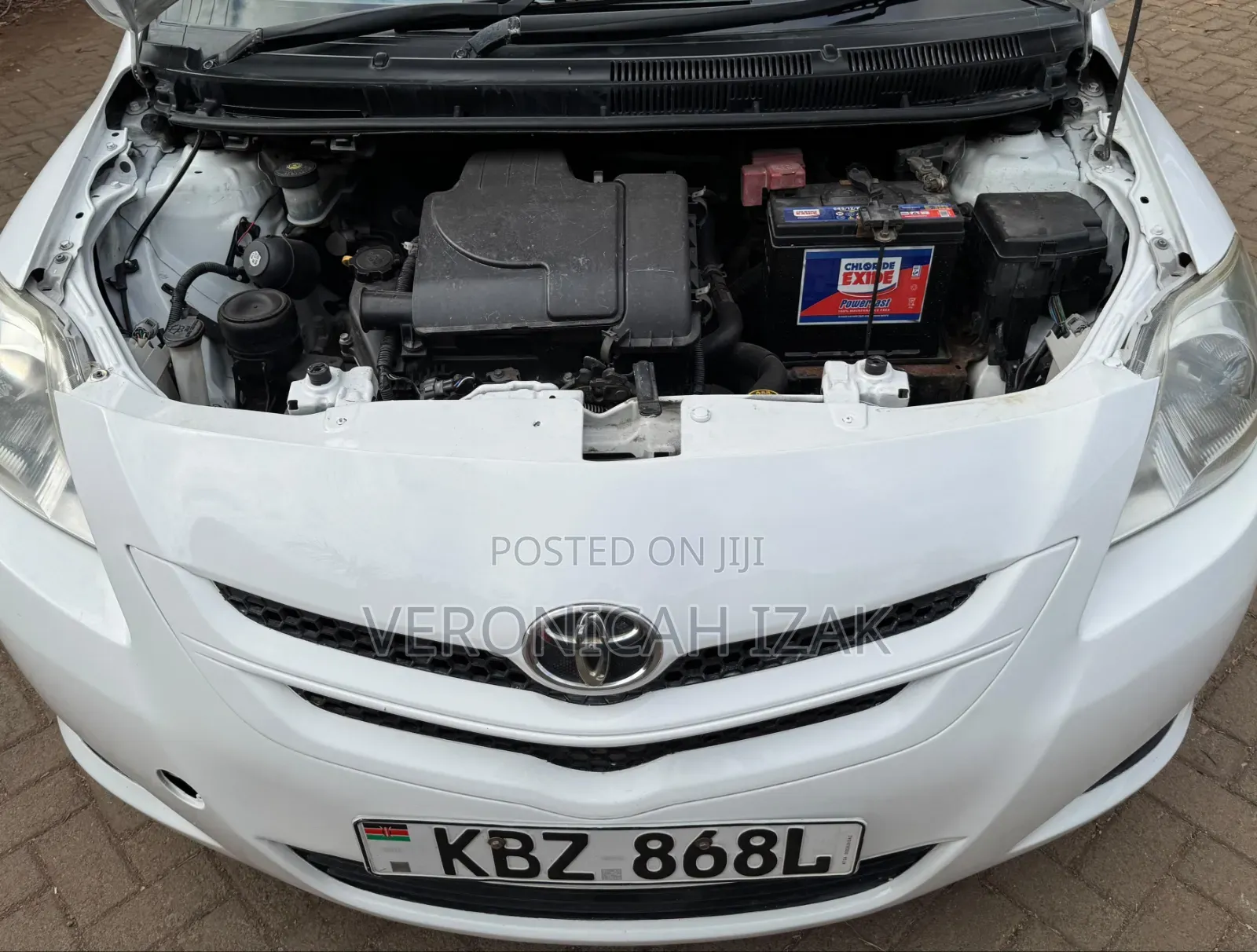 Toyota Belta 2007 White