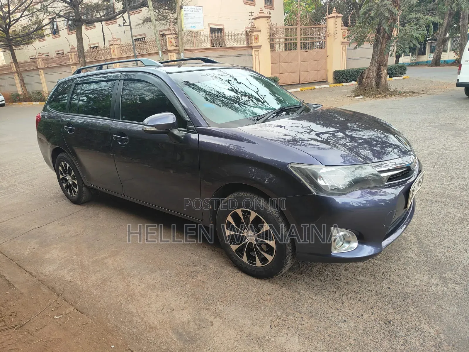 Toyota Corolla Fielder 2014 Black