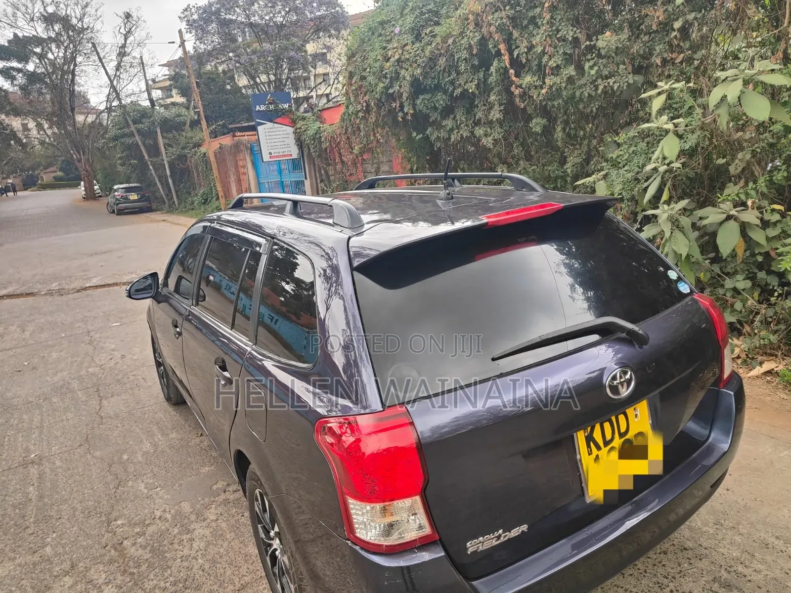 Toyota Corolla Fielder 2014 Black