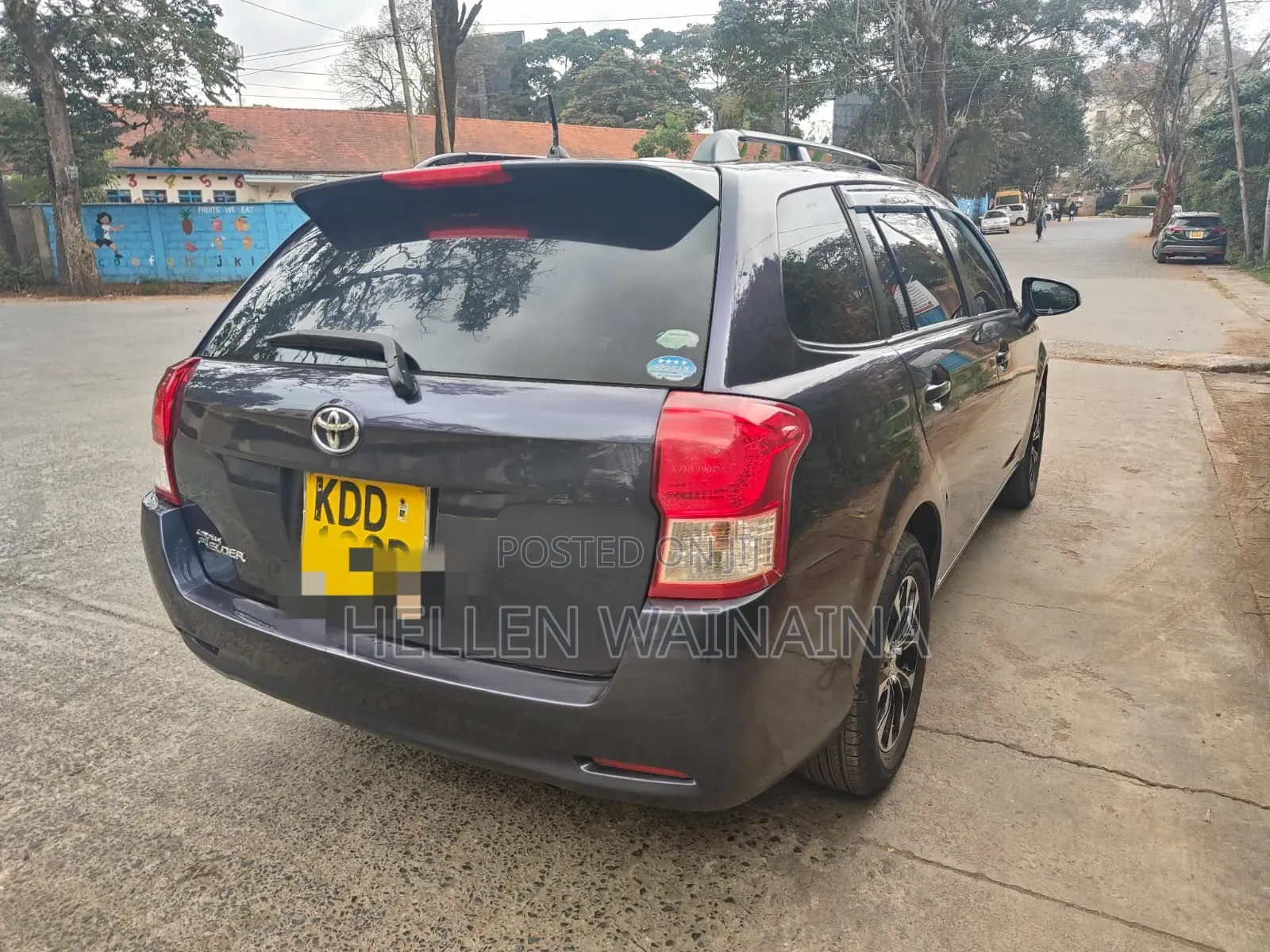 Toyota Corolla Fielder 2014 Black