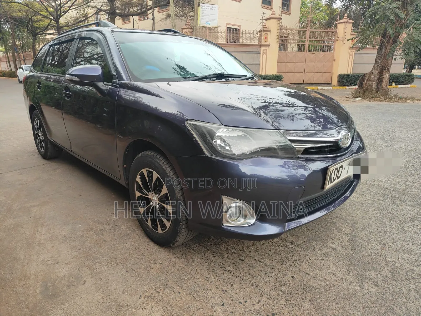 Toyota Corolla Fielder 2014 Black