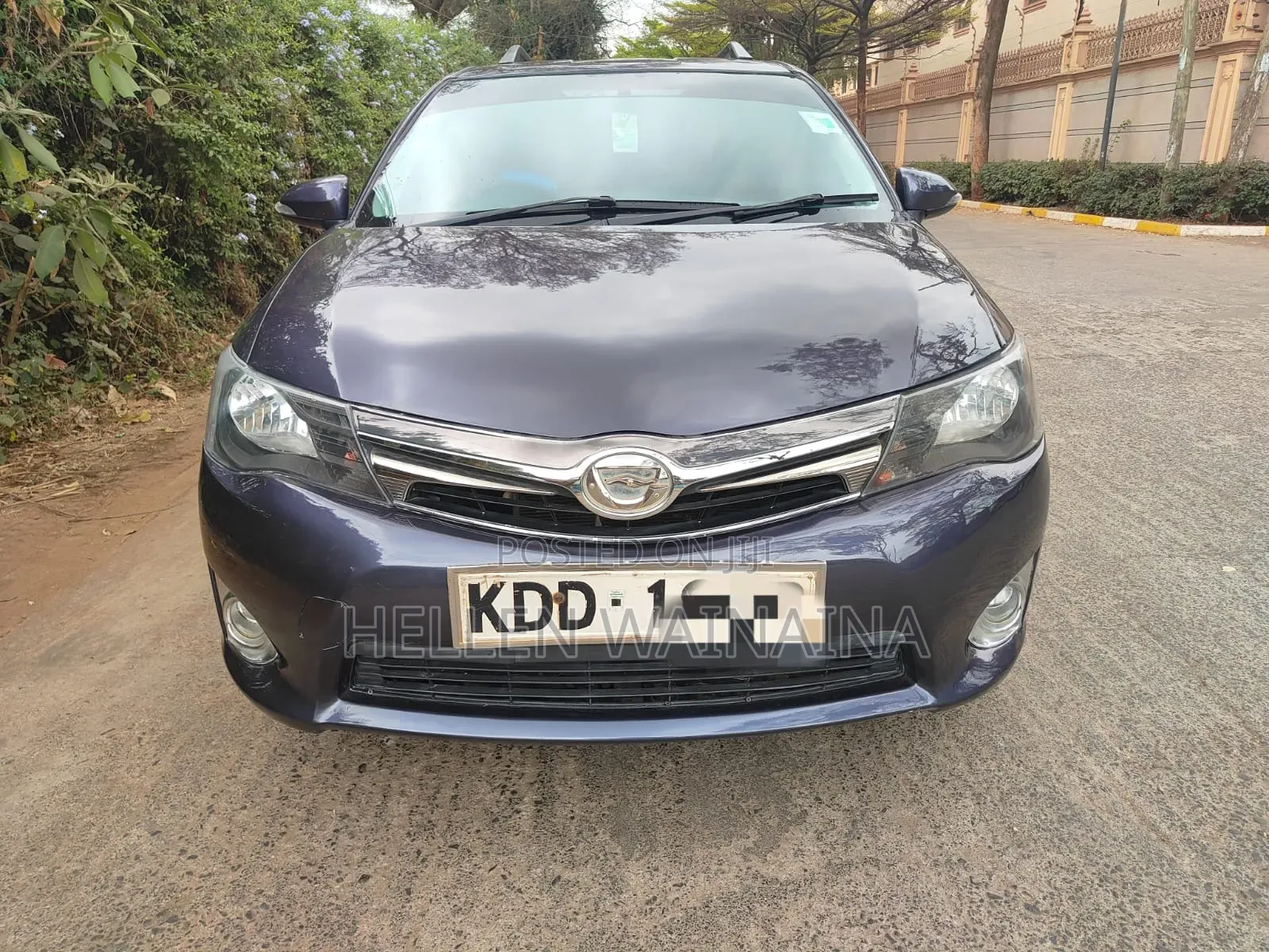 Toyota Corolla Fielder 2014 Black