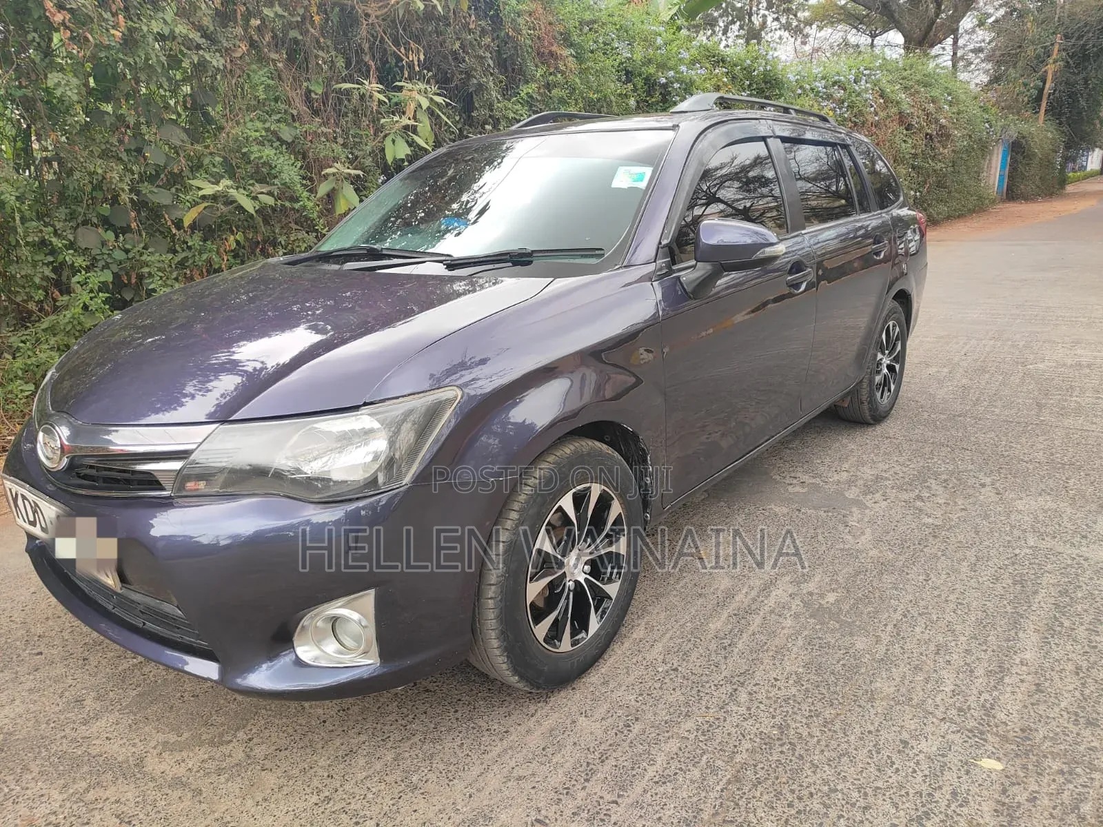 Toyota Corolla Fielder 2014 Black