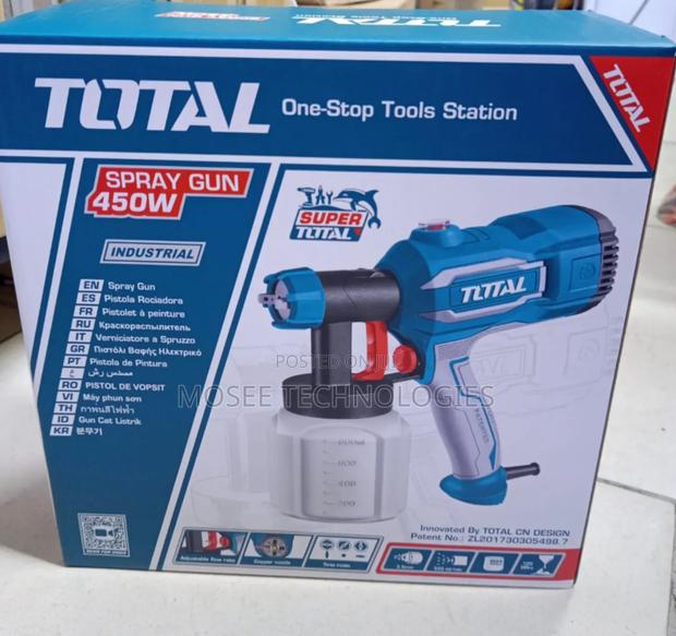 Total 450W Professional Electric Paint Spray Gun - main view