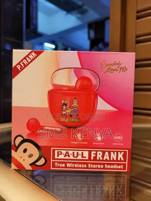 Paul Frank Wireless Bluetooth Stereo Earbuds With Charging Case