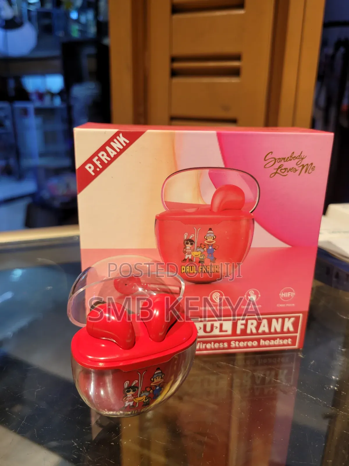 Paul Frank Wireless Bluetooth Stereo Earbuds With Charging Case