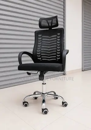 Head Support Mesh Office Chair