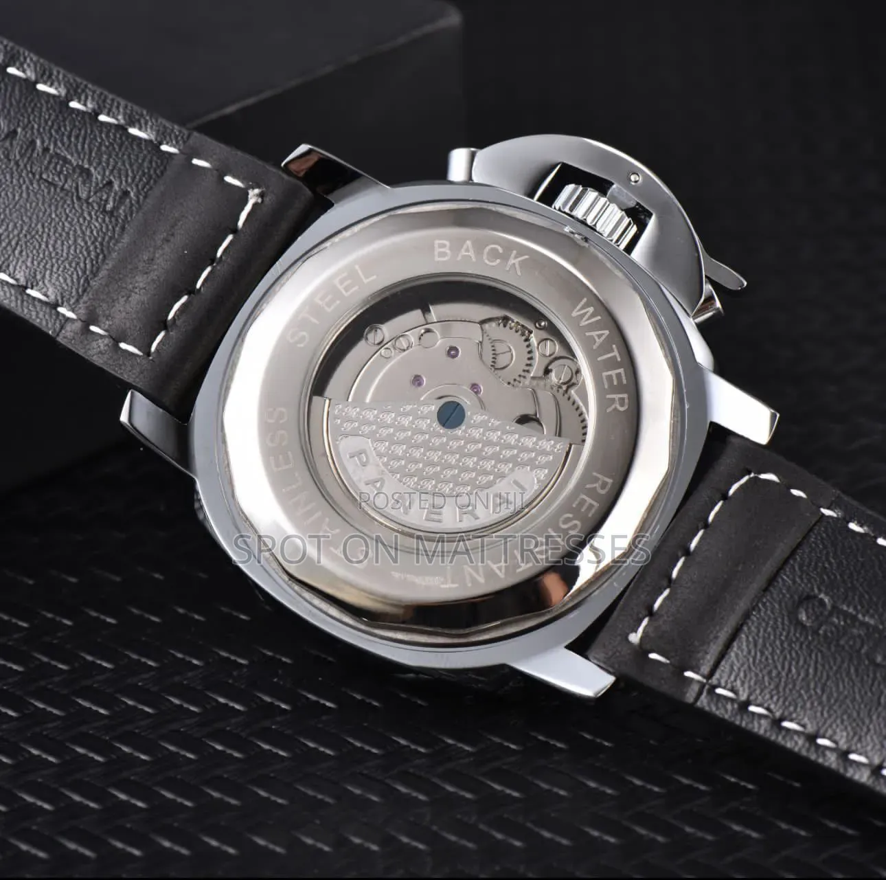 Legit N' Classy! Panerai Automatic Gents Watch. Colour Black and Brown