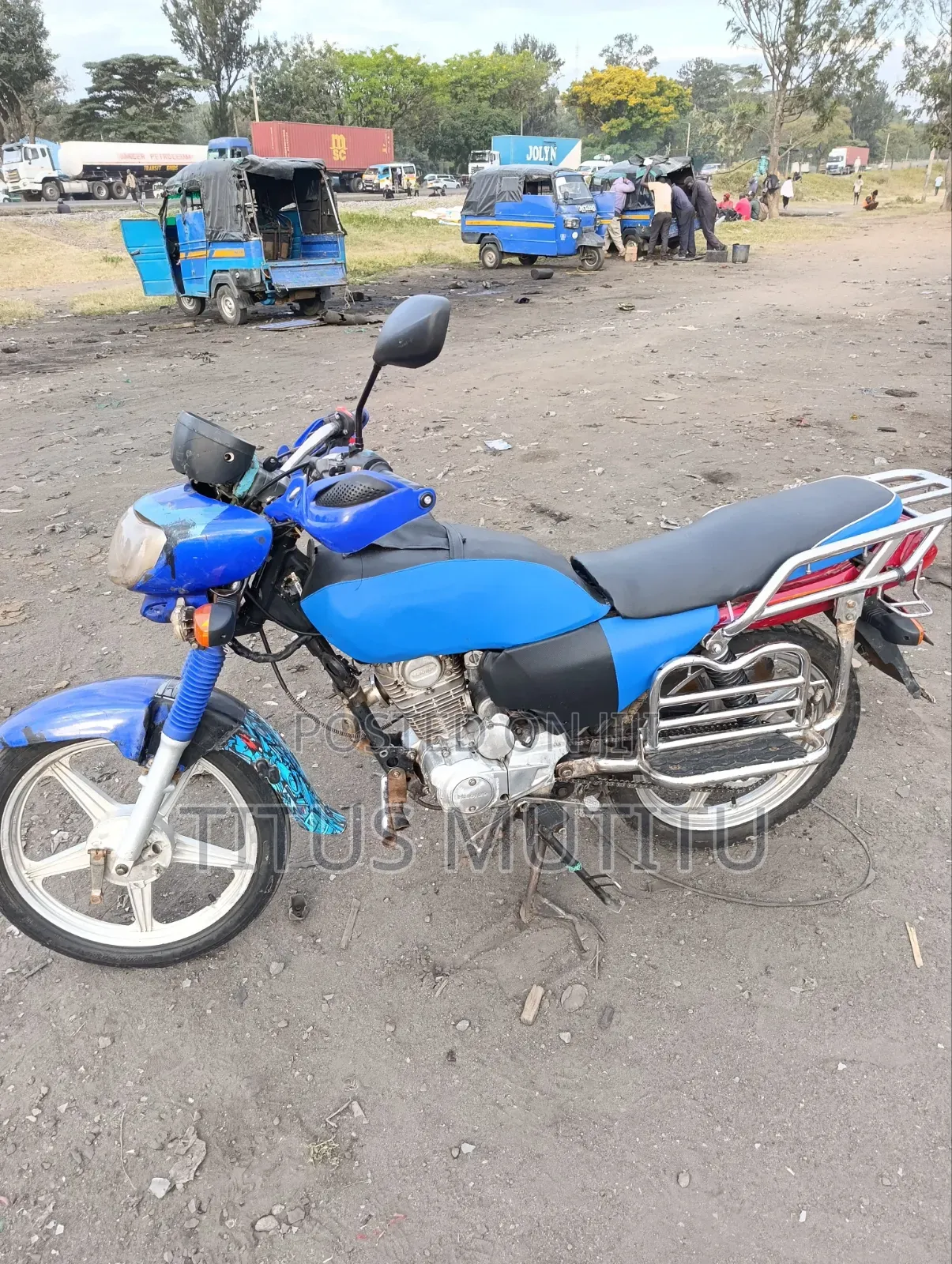 Haojue HJ110-6 2021 Blue