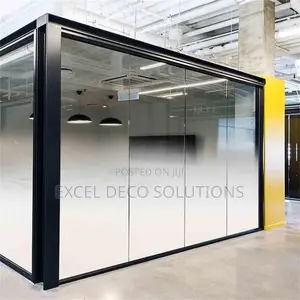Translucent Gradient Window Film - White Fade Glass Decor Film