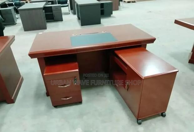 Mahogany Heavy Duty Office Desk