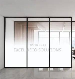 Gradient Window Film Per Meter - White Frosted Ombre Glass Film