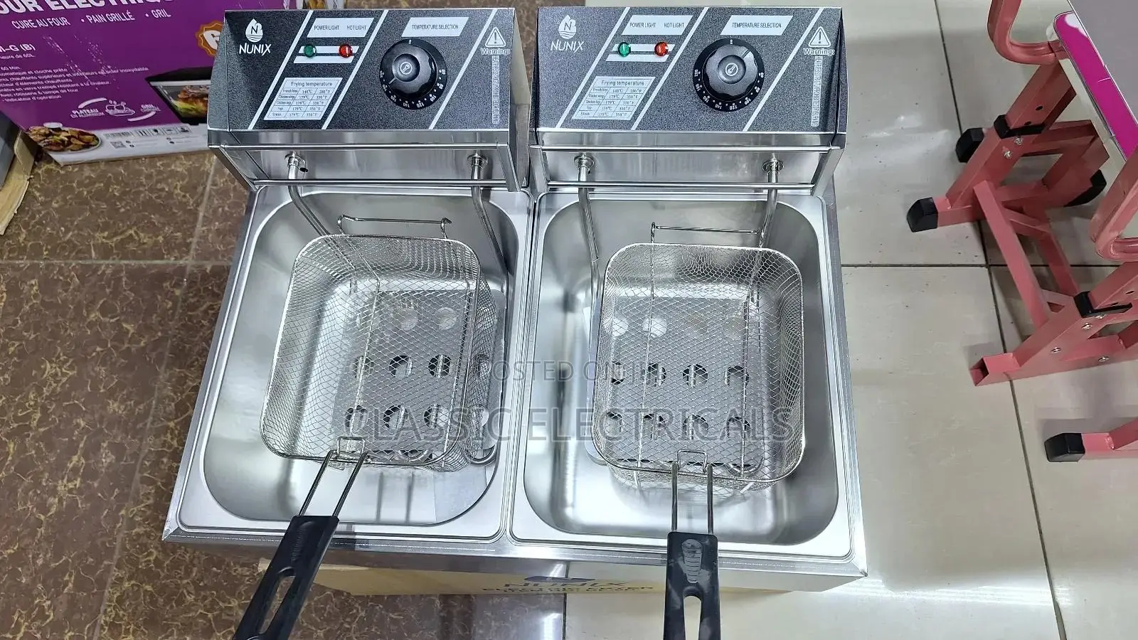 Double Deep Fryer