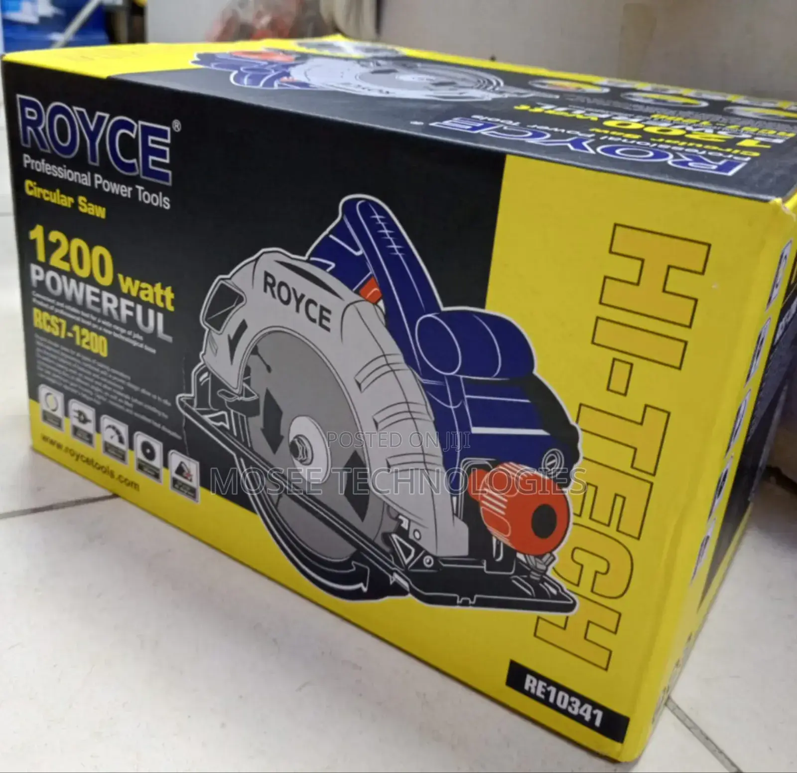 Royce Heavy-Duty Circular Saw for Wood Cutting