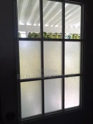 Rice Pattern Privacy Film - Textured Frosted Glass Vinyl Roll