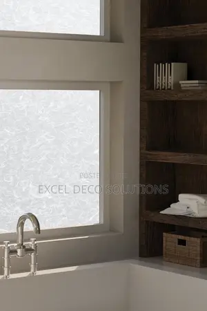 Rice Pattern Privacy Film - Textured Frosted Glass Vinyl Roll