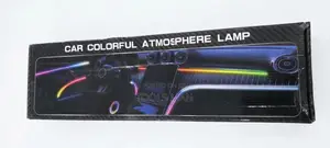 Car Colorful Atmosphere Lamp Ambient Lighting Kit.
