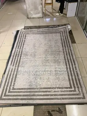 A Modern Distressed Area Rug