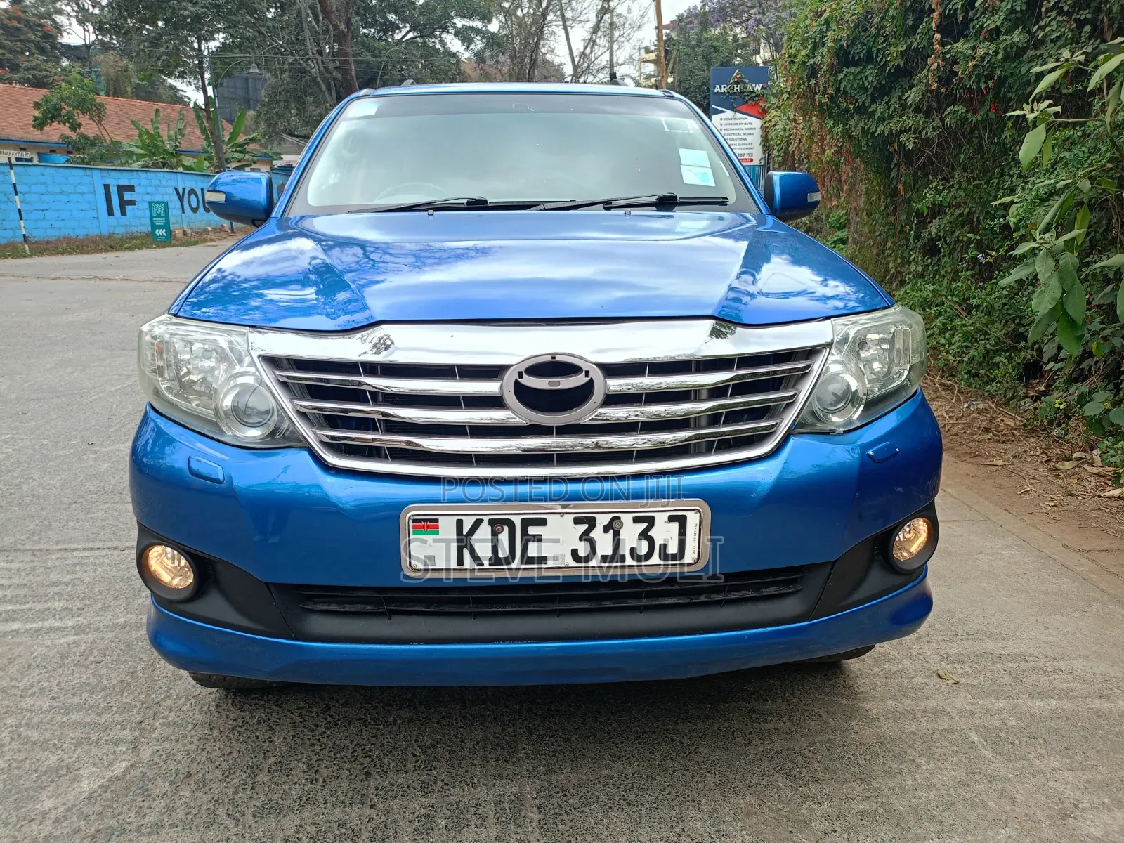 Toyota Fortuner 3.0 D AWD 2012 Blue