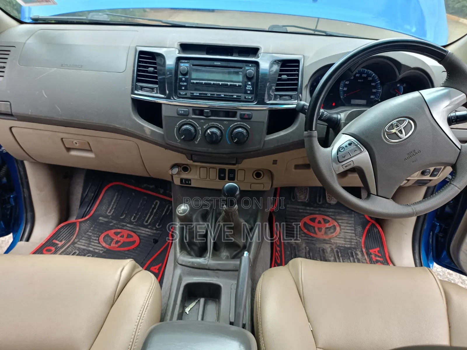 Toyota Fortuner 3.0 D AWD 2012 Blue