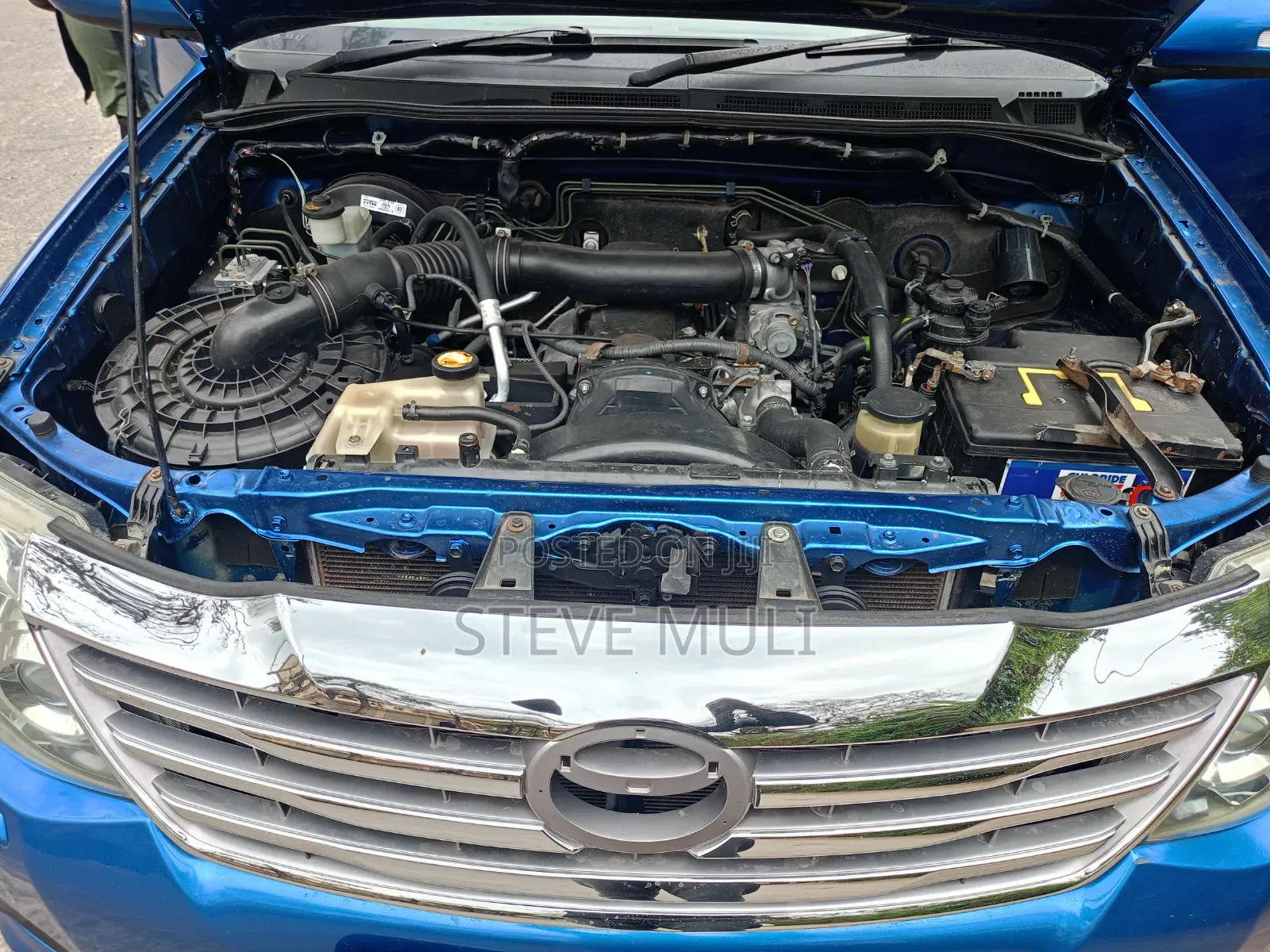 Toyota Fortuner 3.0 D AWD 2012 Blue