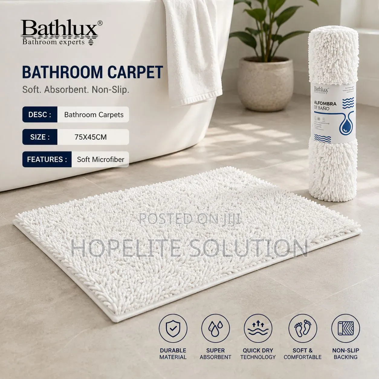 Bathroom Mats Available