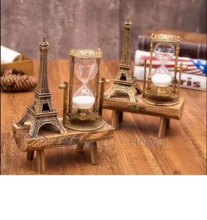Creative Eiffel Tower Hourglass Decor Ornament