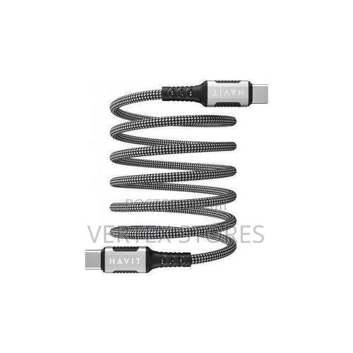 USB-C - USB-C Cable PD60W 3A 1m (Magnetic)- Hv CB6297 - thumbnail 2