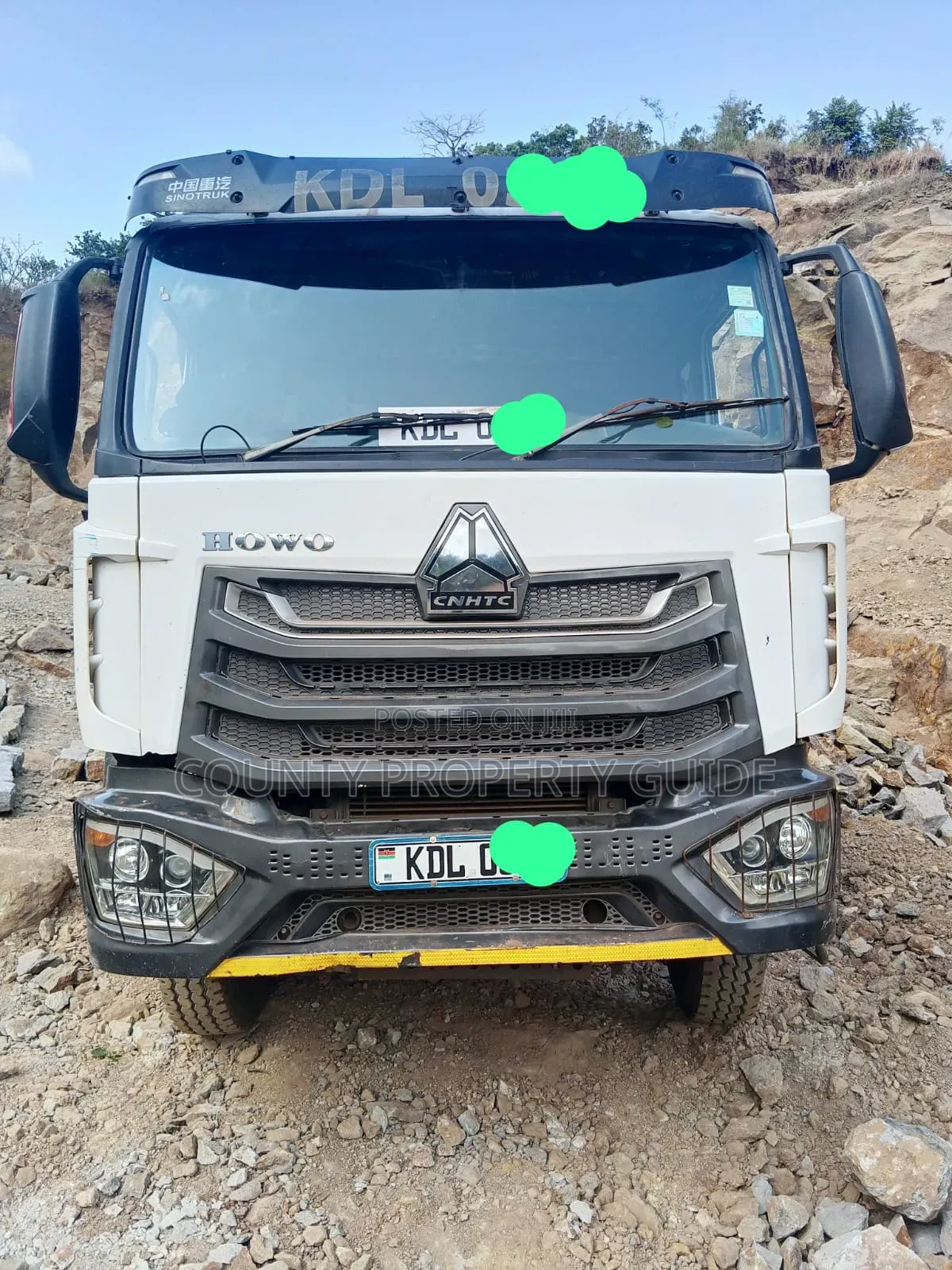 Howo Tipper 371hp5.2 2023 White
