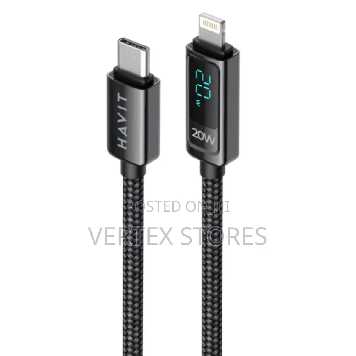 Havit 2m USB-C to USB-C Cable-Cb6284