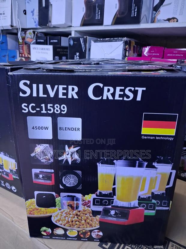 Silver Crest Blender - main view