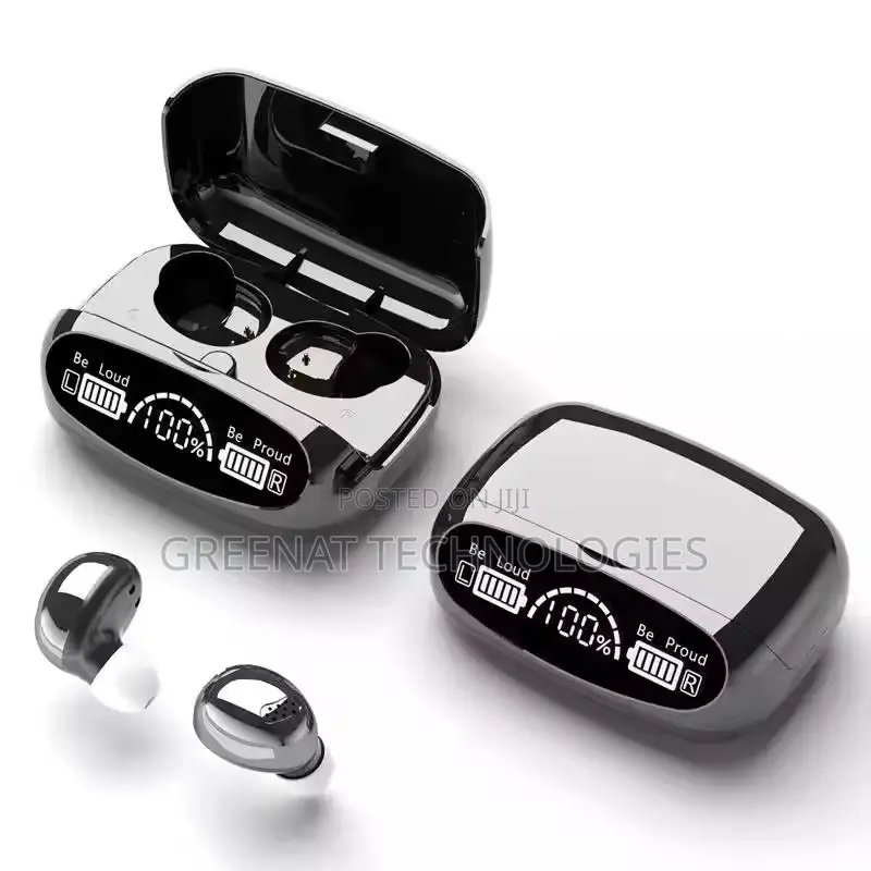 M32 TWS True Wireless Earbuds Siri Voice Call LED Waterproof 15 Metres