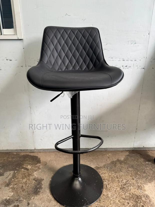 All Black Adjustable Height Brand New Barstools