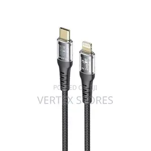 HAVIT ClearSpeed 60W USB-C to USB-C Braided Cable –Hv CB6240