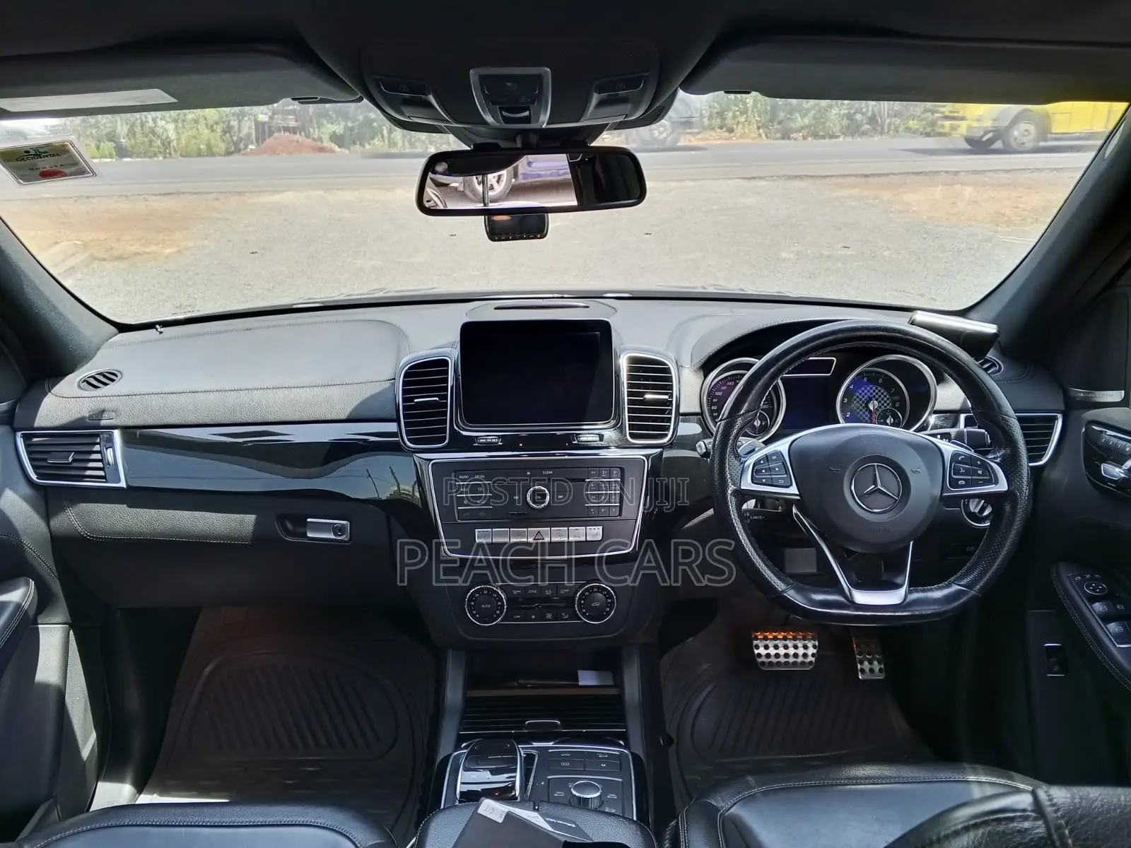 Mercedes-Benz GLE-Class AMG GLE 43 4MATIC 2016 Black
