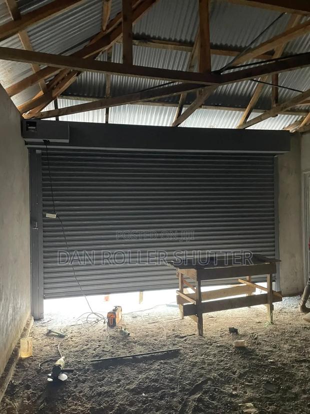 Motorized Roller Shutter Doors