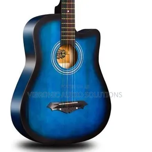 Acoustic Box Guitar With Bag and Strap