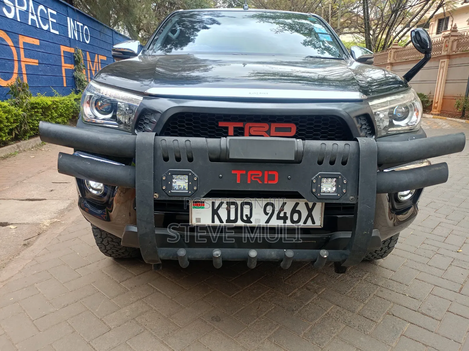 Toyota Hilux Revo Double Cab Deisel 2.8 RWD 2018 Matt Black