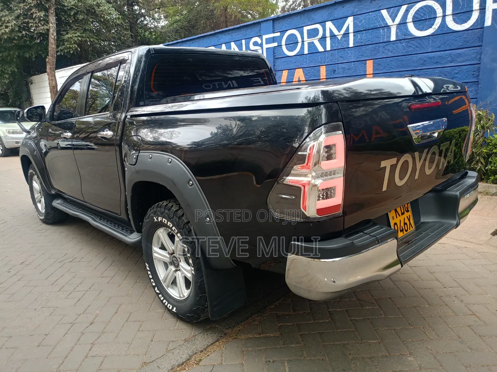 Toyota Hilux Revo Double Cab Deisel 2.8 RWD 2018 Matt Black