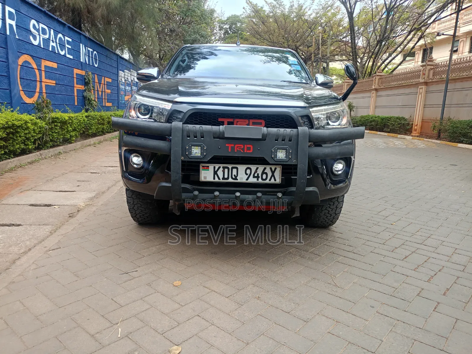 Toyota Hilux Revo Double Cab Deisel 2.8 RWD 2018 Matt Black