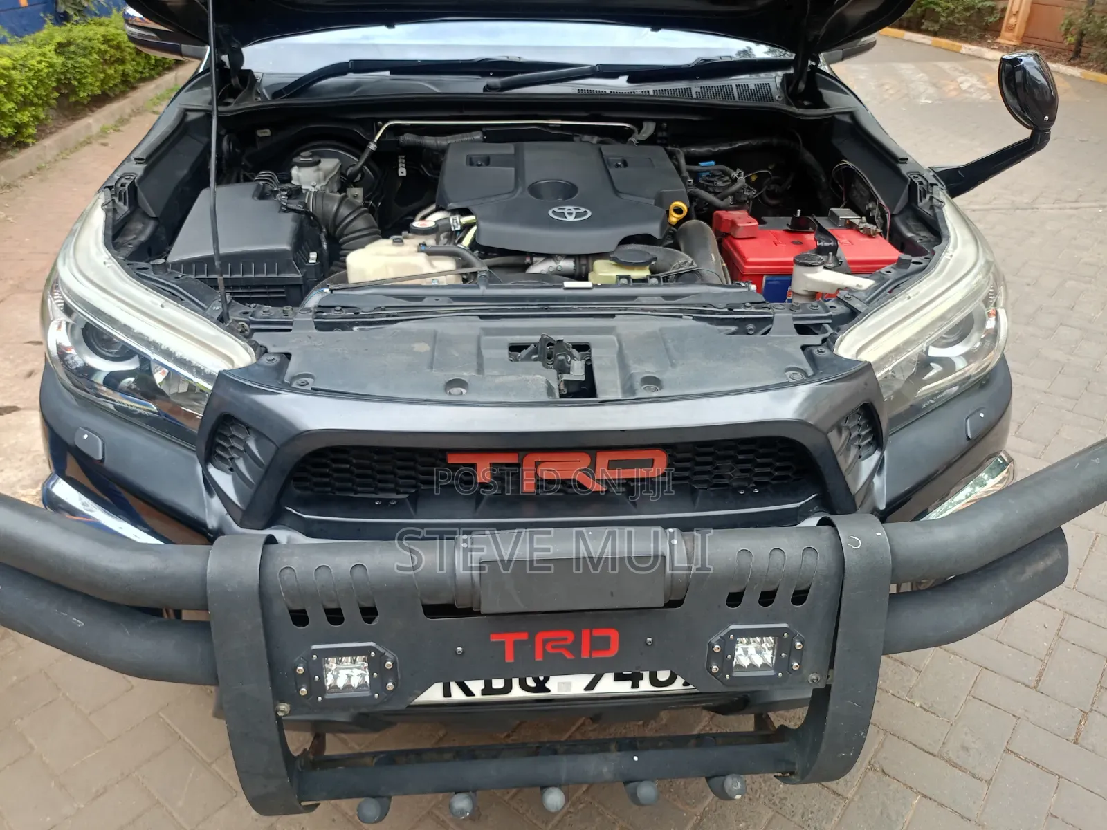 Toyota Hilux Revo Double Cab Deisel 2.8 RWD 2018 Matt Black