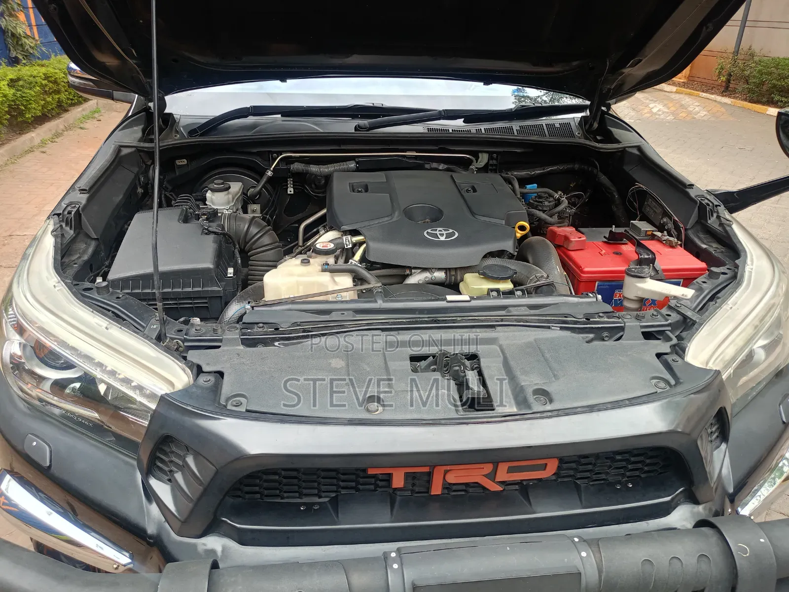 Toyota Hilux Revo Double Cab Deisel 2.8 RWD 2018 Matt Black
