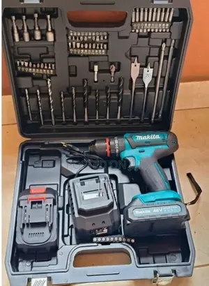 Makita 88V Cordless Drill and Accessory Set