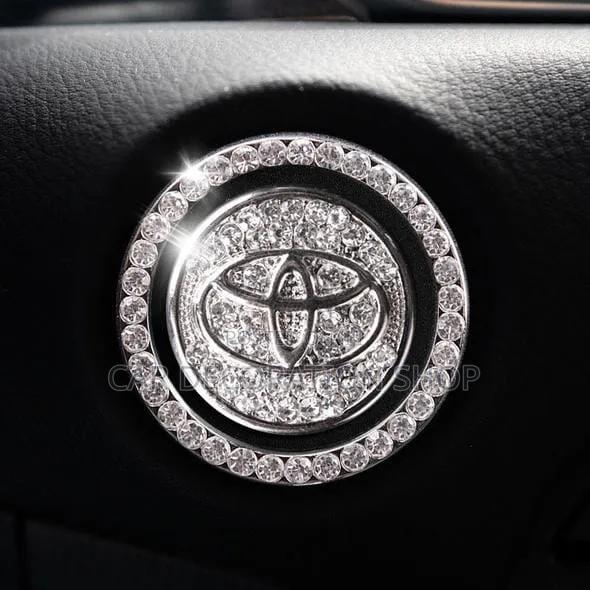 Toyota,Honda Car Push_start Button Decorative Ring Covers - thumbnail 2