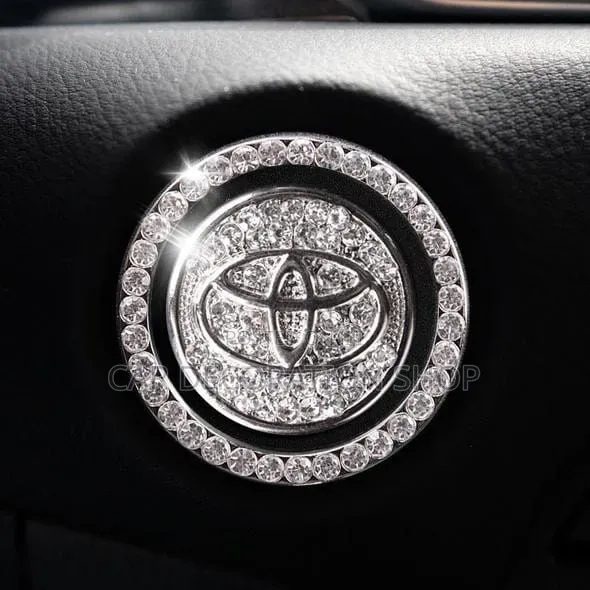 Toyota,Honda Car Push_start Button Decorative Ring Covers
