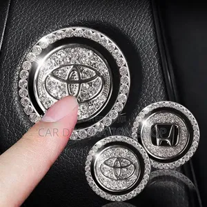 Toyota,Honda Car Push_start Button Decorative Ring Covers