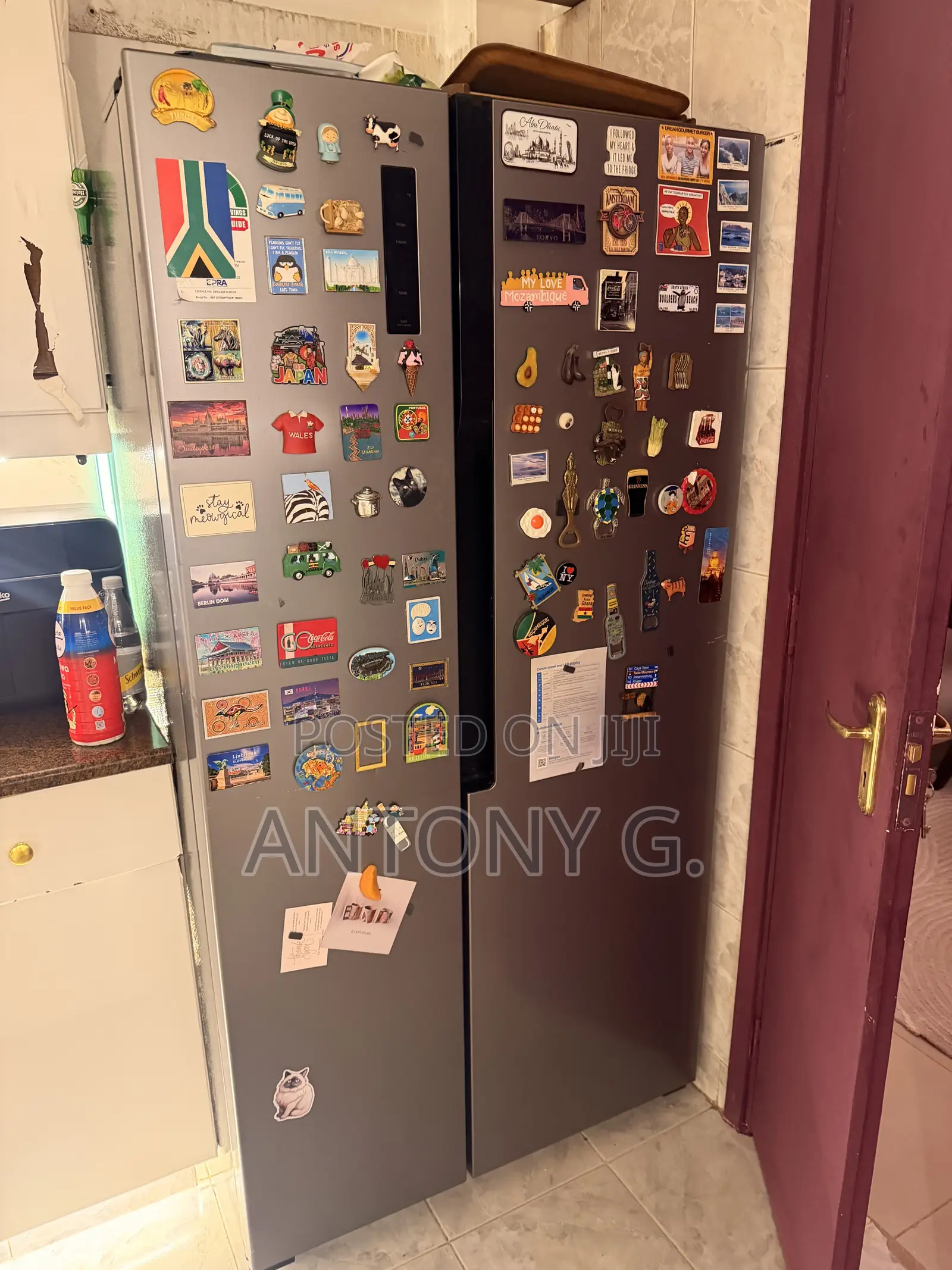 LG GC-FB507PQAM Side by Side Fridge, 519 L