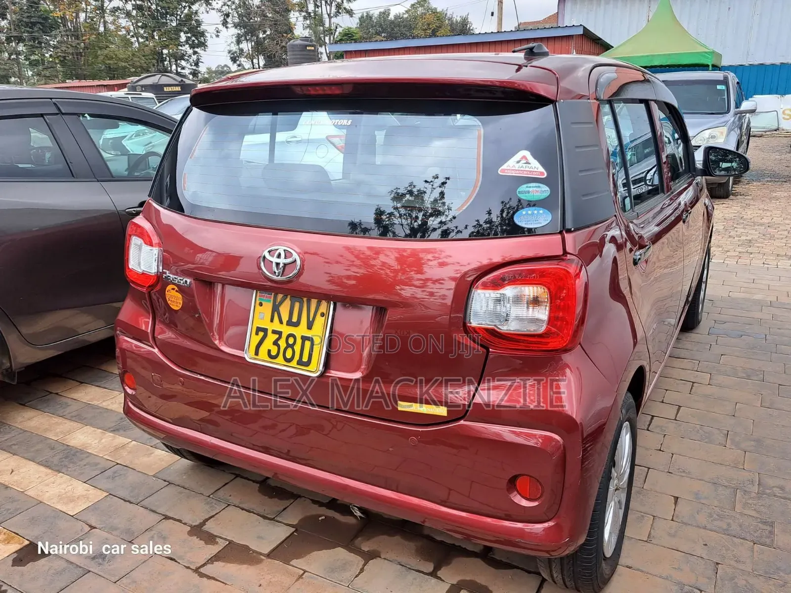 Toyota Passo 2018 Red
